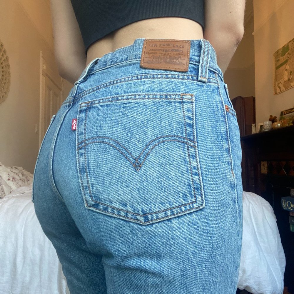 Levi's Wedgie Straight Fit Jeans Medium "Shut Up" Wash W28